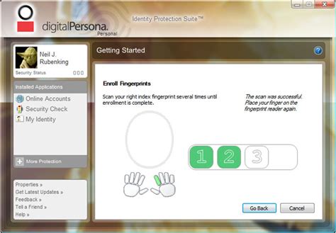 DigitalPersona Personal 4.0 .